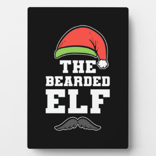 The Bearded Elf Christmas Plaque