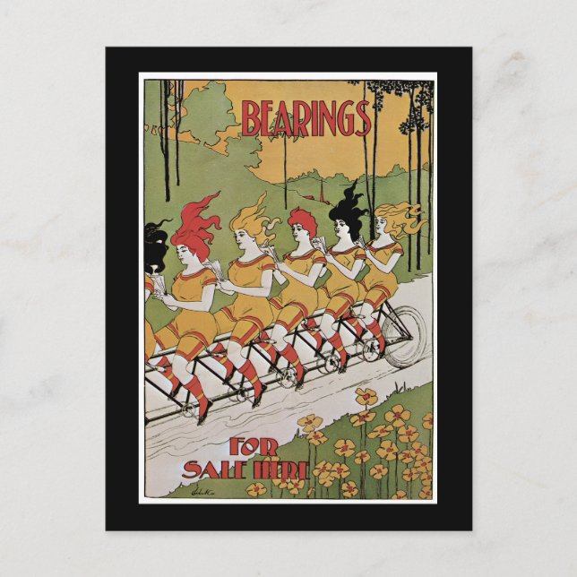 The Bearings Magazine Cover Postcard (Front)