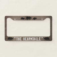 The Bearmobile - Grizzly Bear Silhouettes Custom