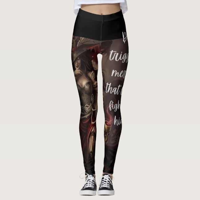 The Beast Beyond My Mask Leggings (Front)