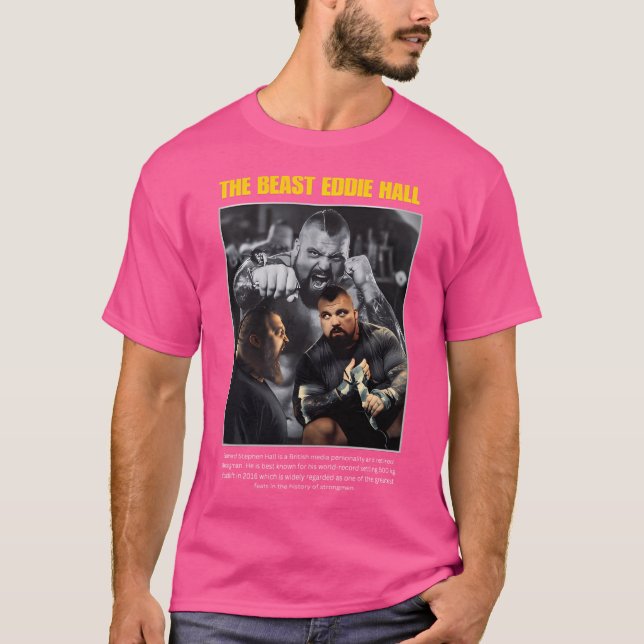 The Beast Eddie Hall T-Shirt (Front)