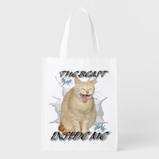 The Beast Inside Me funny meme bag