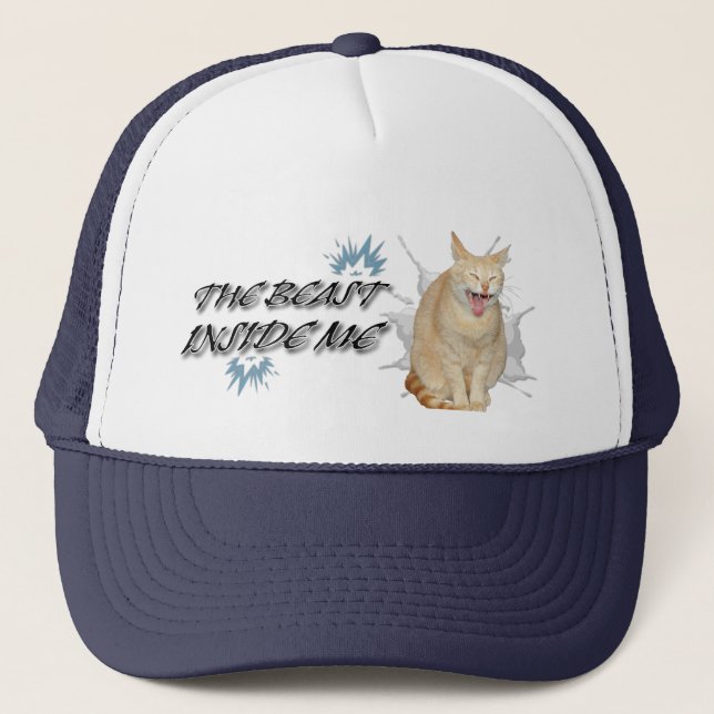 The Beast Inside Me Trucker Hat (Front)