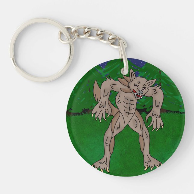 The Beast of Bray Road  Keychain (Front)