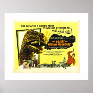 The Beast of Hollow Mountain Poster
