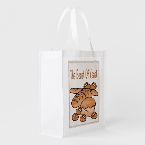 The Beast of Yeast Reusable Grocery Bag