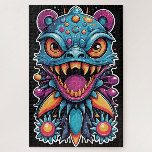 The Beast Will Feast Without Warning - Ken Gage Jigsaw Puzzle (Vertical)