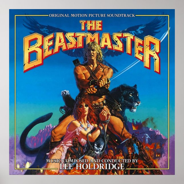 THE BEASTMASTER POSTER (Front)