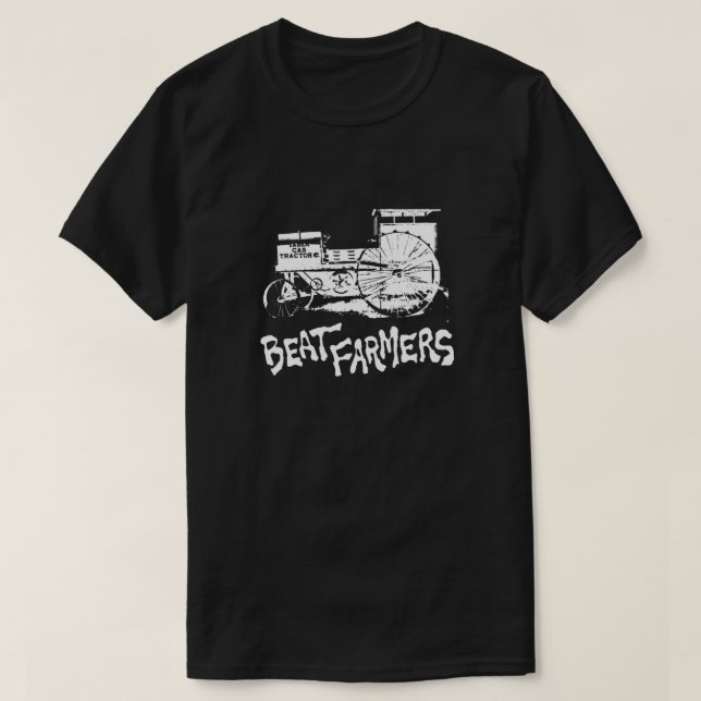 the Beat Farmers t shirt Fitted Scoop (Design Front)