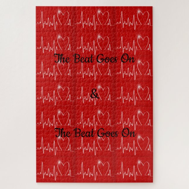The Beat Goes on - Post Heart Troubles Jigsaw Puzzle (Vertical)
