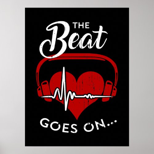 The beat goes on poster