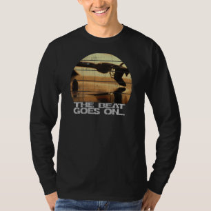 The Beat Goes On... Vintage Djs Turntable Music Re T-Shirt