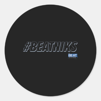 The Beat With Ari Melber Beatniks Msnbc Classic Round Sticker