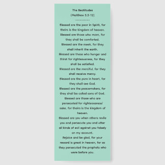 The Beatitudes and Names of God bookmark. Bookmarks