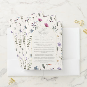 The Beatitudes Matthew 5:3–12 Floral Scripture Pocket Folder