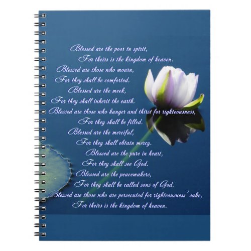 The Beatitudes Notebook