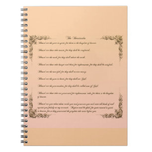The Beatitudes Notebook