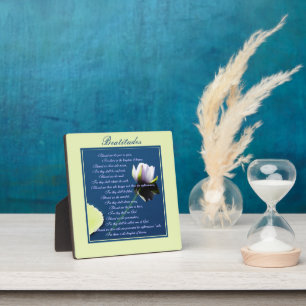 The Beatitudes Plaque