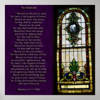 The Beatitudes Poster