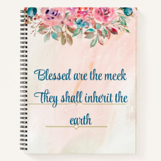The Beatitudes Religious Notebook