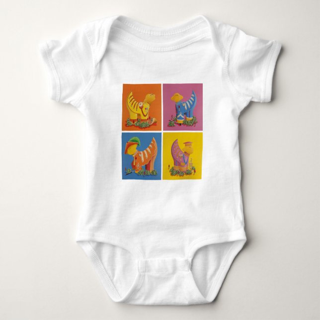 The Beatles Sgt Pepper Baby Bodysuit (Front)