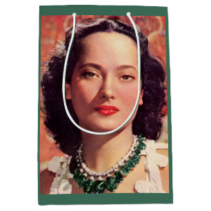 the beauteous Merle Oberon Medium Gift Bag