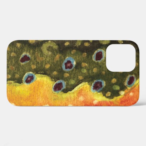 The Beautiful Book Trout Fly Fishing iPhone 12 Case