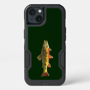 The Beautiful Brook Trout Fisherman's iPhone 13 Case