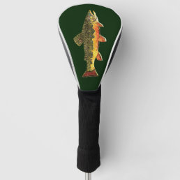 The Beautiful Brook Trout Golf Head Cover