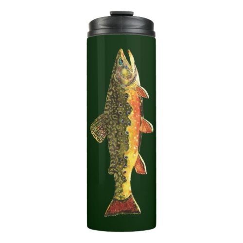 The Beautiful Brook Trout Thermal Tumbler