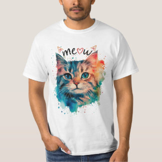 The Beautiful Cat🐱 meow T-Shirt