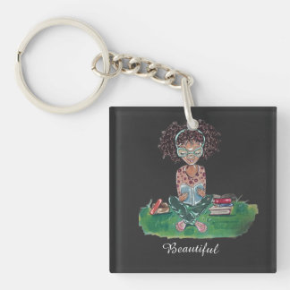 The Beautiful Collection Sweatshirt: Bookworm Keychain