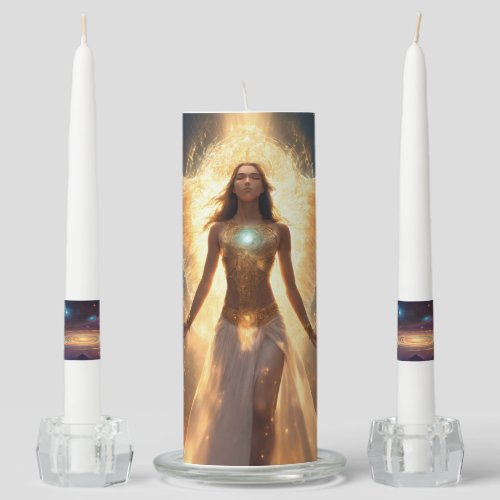  The Beautiful Fire Empress Unity Candle Set