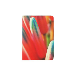 The beautiful flowers patterns. passport holder