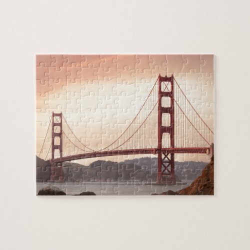 The beautiful Golden Gate Bridge in San Francisco Jigsaw Puzzle