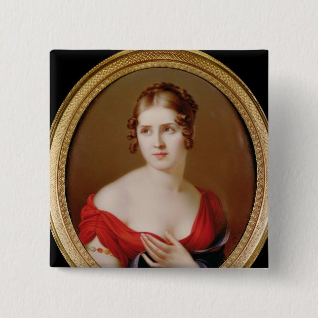 The Beautiful Greek Pinback Button (Front)