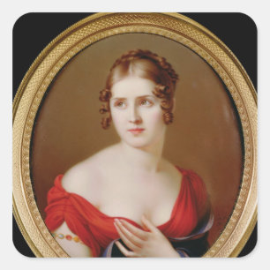 The Beautiful Greek Square Sticker