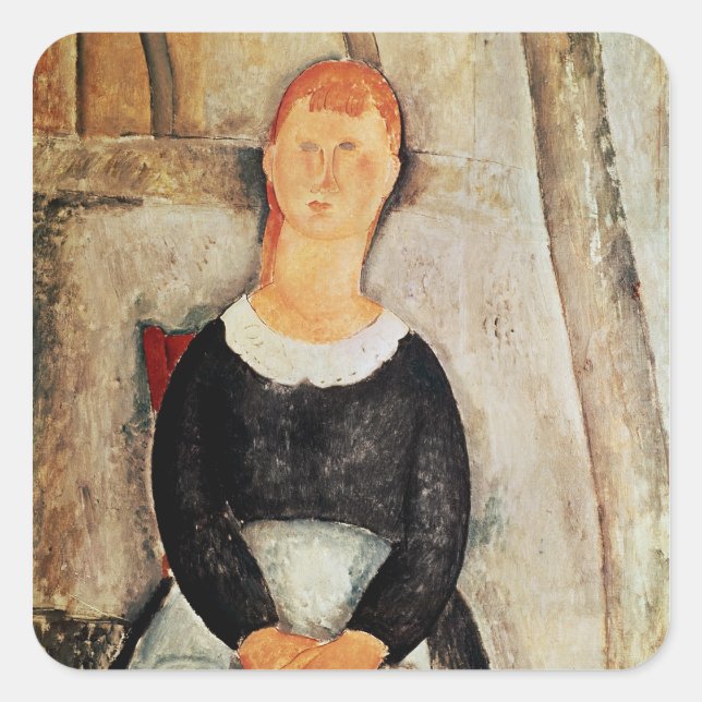 The Beautiful Grocer Square Sticker (Front)