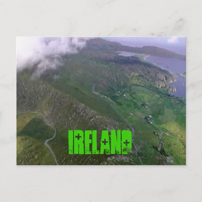 The Beautiful Irish Coast Postcard (Front)
