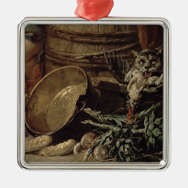 The Beautiful Kitchen Maid Metal Ornament (Front)