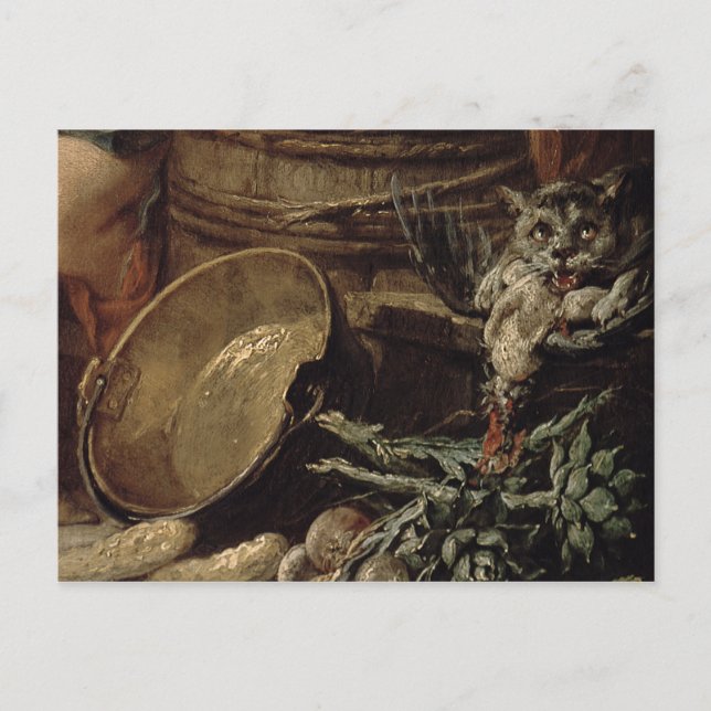 The Beautiful Kitchen Maid Postcard (Front)