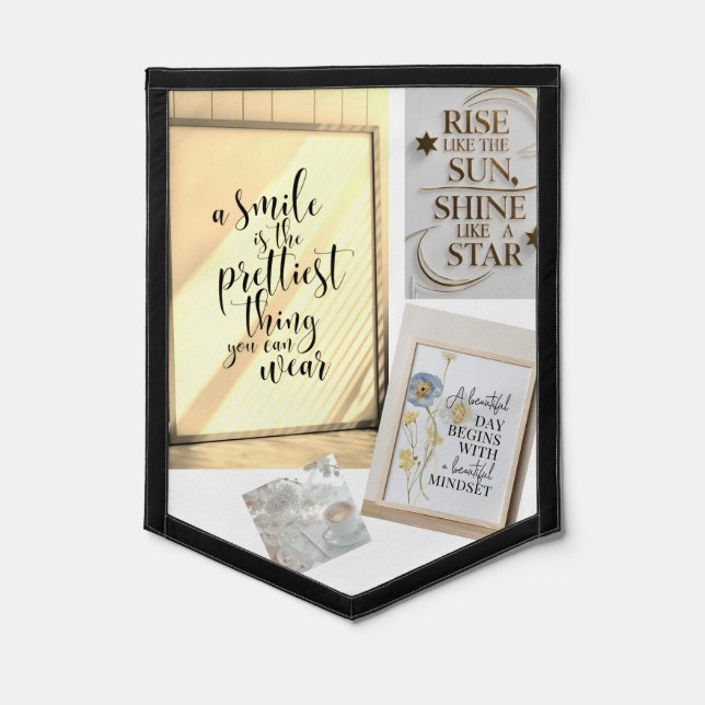 The Beautiful Life Pennant (Front)