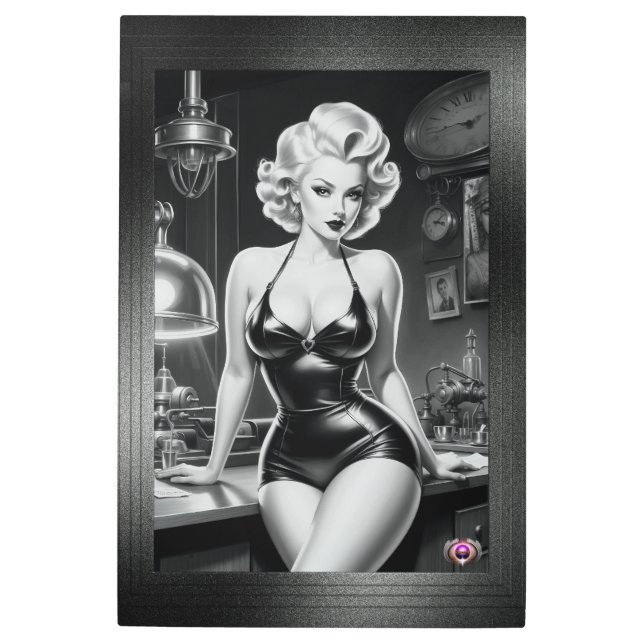 The Beautiful Look Of Science by Xzendor7 Metal Print (Front)