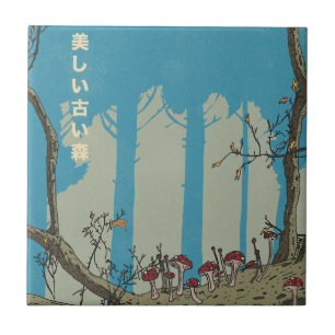The Beautiful Old Woodland Ceramic Tile