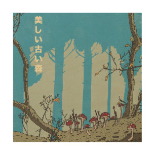 The Beautiful Old Woodland Wood Wall Art