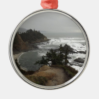 The beautiful Oregon coast Metal Ornament
