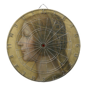 The Beautiful Princess (by Leonardo da Vinci) Dart Board