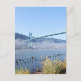 The Beautiful St. Johns Bridge Postcard