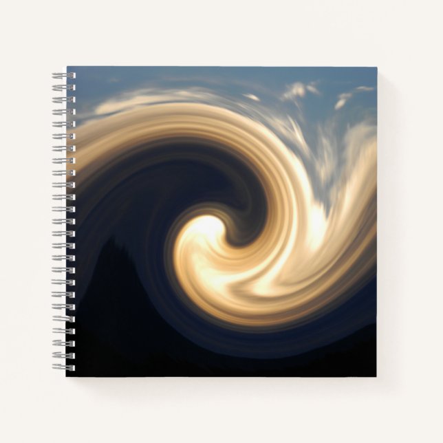 The beautiful wave...... notebook (Front)