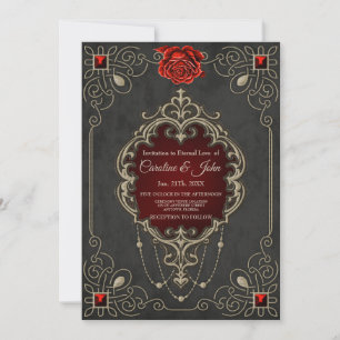 The beauty and richness of love  invitation